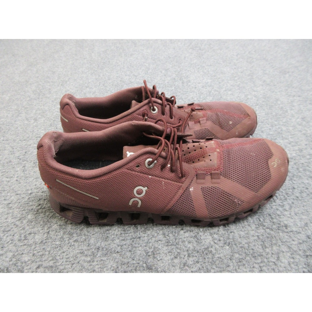 On Cloud Shoes Womens Size 9.5 Pink Red Athletic Running Sneakers